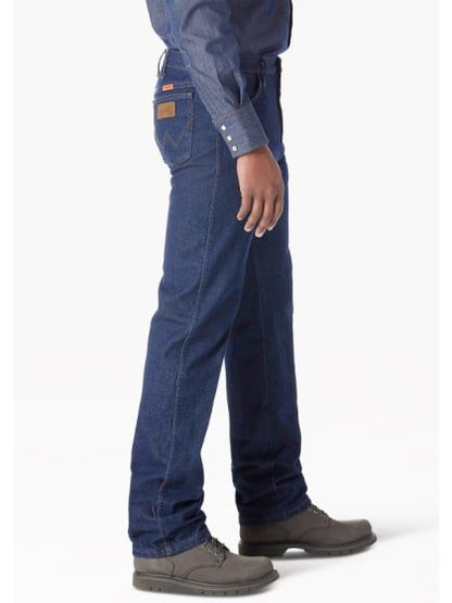 Wrangler Men's Work Jeans Flame Resistant Original Fit Prewashed