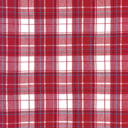 Wrangler Men's Wrinkle Resistant Short Sleeve Snap Shirt Red