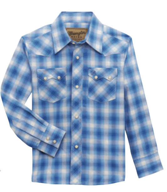 Wrangler Retro Boy's Snap Button Shirt 112356547