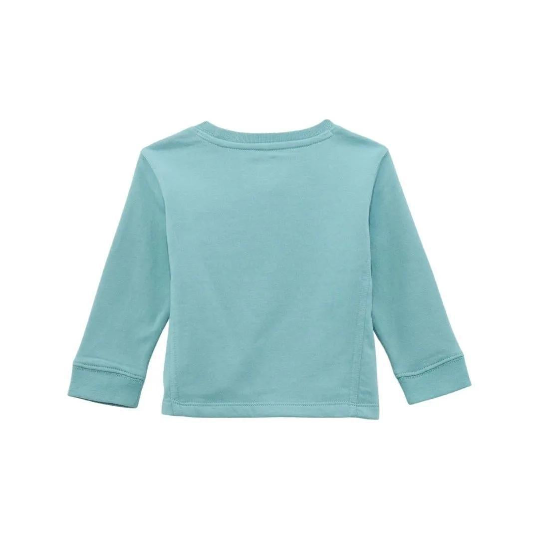 Wrangler Toddler Girls' Steer Crewneck Sweatshirt weis-western-wear