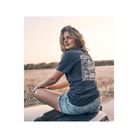 Wrangler Women's Bailey High Rise Shorts 112344625 weis-western-wear