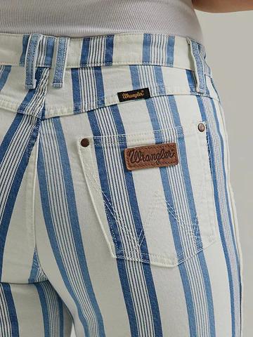 Wrangler Women's Bailey Retro High Rise Flare weis-western-wear