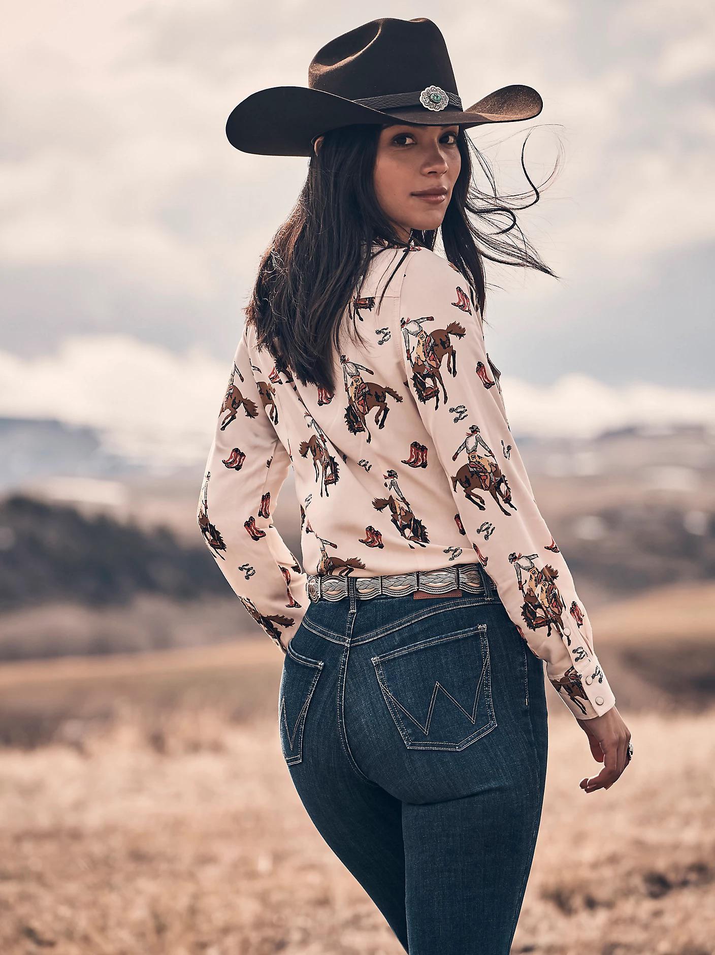 Wrangler Women's Bespoke High Rise Trouser Jean's weis-western-wear