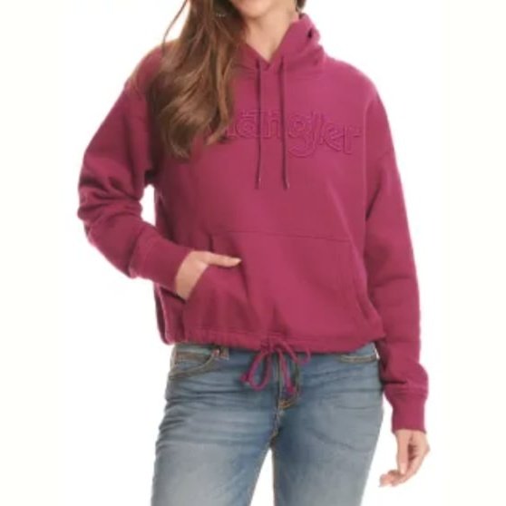 Wrangler Women’s Hoodie Retro Waist Length 112335658