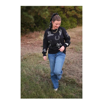 Wrangler Women's Icons Pullover Sweatshirt weis-western-wear