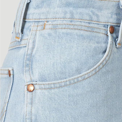 Wrangler Women’s Jeans Cowboy Cut Non-Stretch Light Wash 1014MWZGH