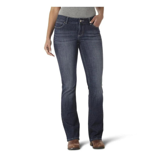 Wrangler Women’s Jeans Essential Mid-Rise Bootcut Jean weis-western-wear