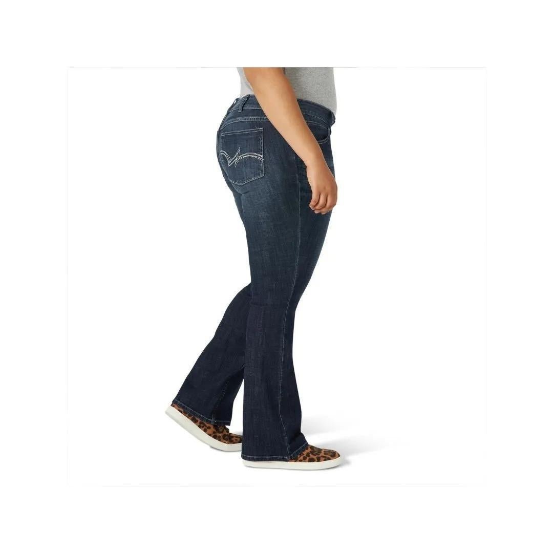 Wrangler Women’s Jeans Essential Mid-Rise Bootcut Jean weis-western-wear