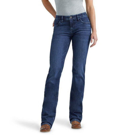 Wrangler Women's Mid-rise Q-Baby Jeans 2352984