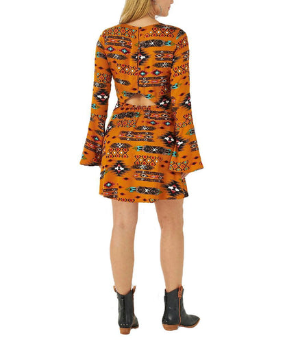 Wrangler Women's Peekaboo Back Dress - Clearance