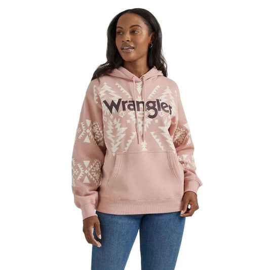 Wrangler Women's Punchy Hoodie Pink