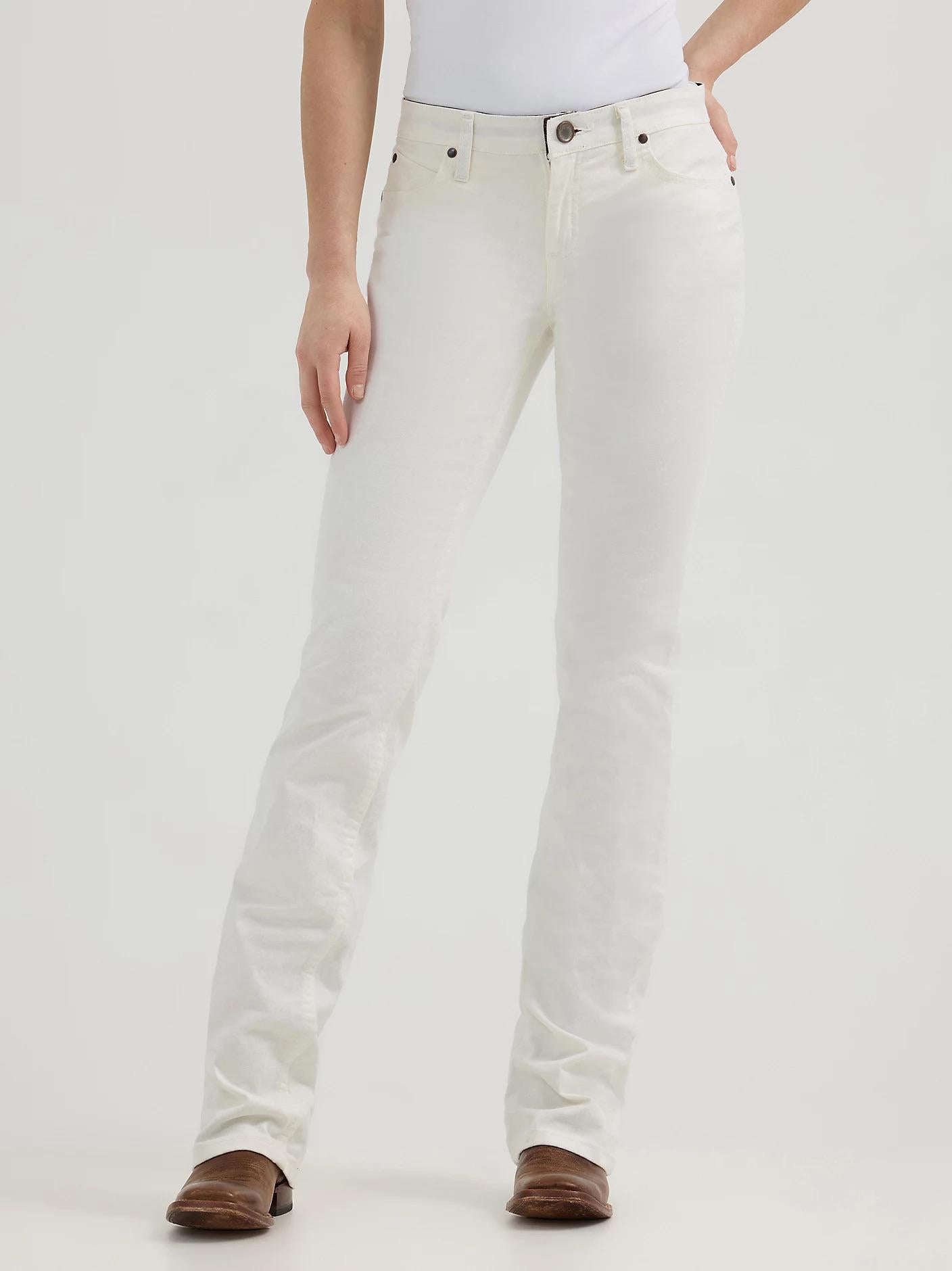 Wrangler Women's Q-Baby Riding Bootcut Jean Mid Rise