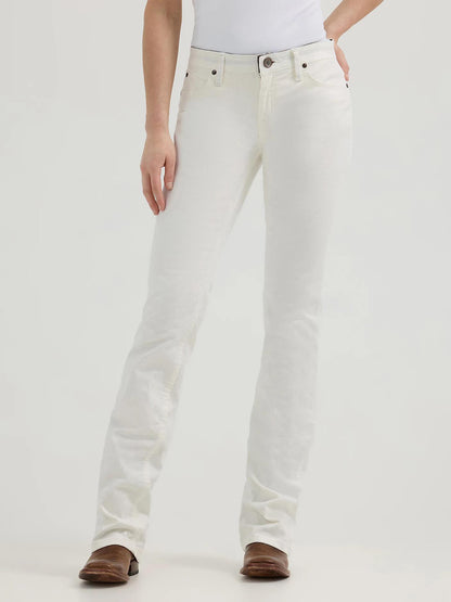 Wrangler Women's Q-Baby Riding Bootcut Jean Mid Rise