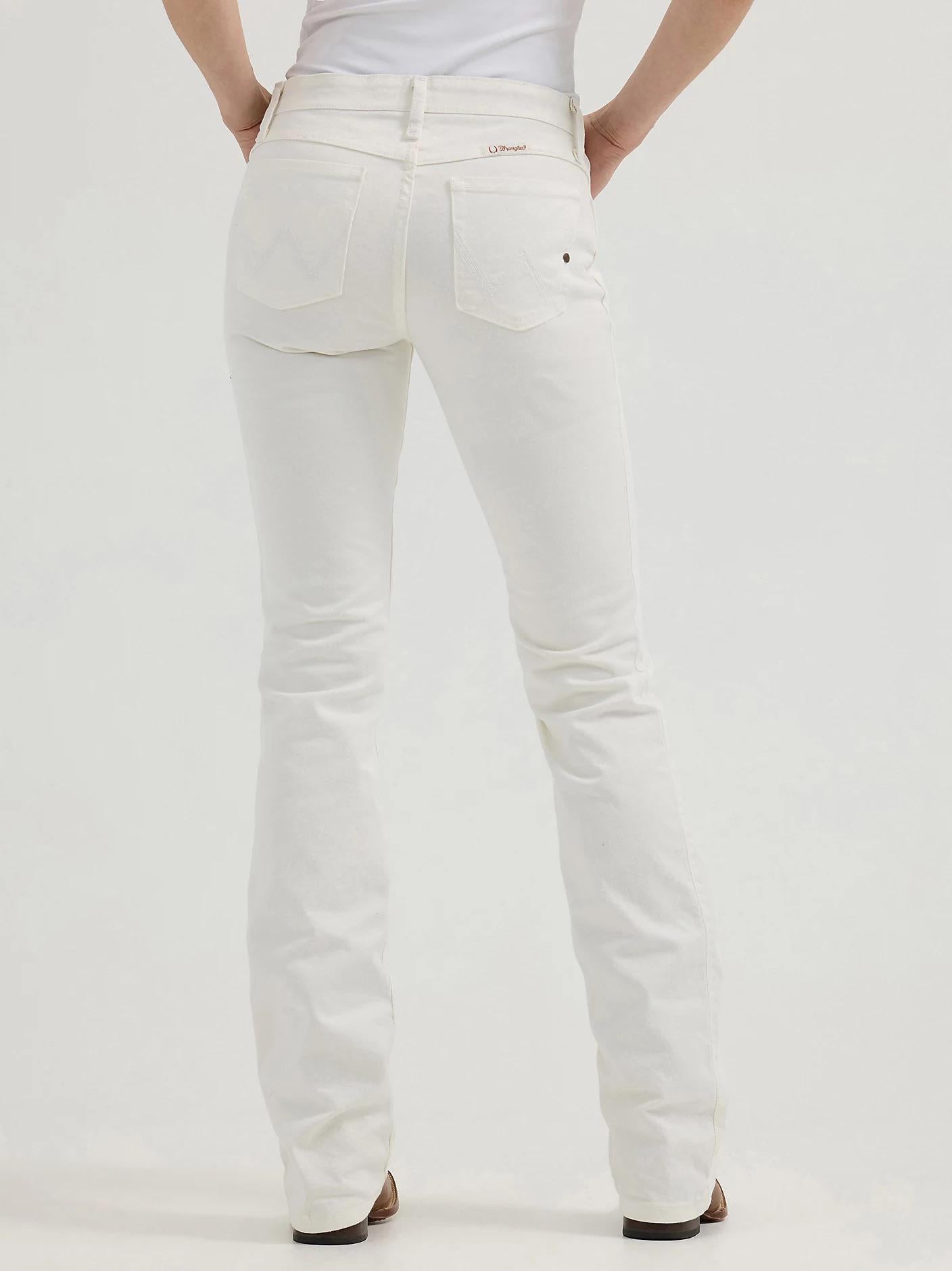 Wrangler Women's Q-Baby Riding Bootcut Jean Mid Rise