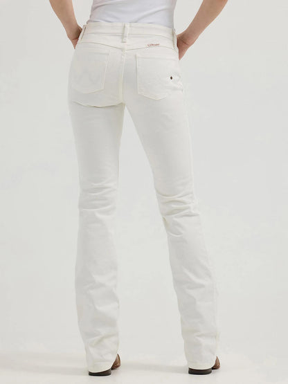 Wrangler Women's Q-Baby Riding Bootcut Jean Mid Rise