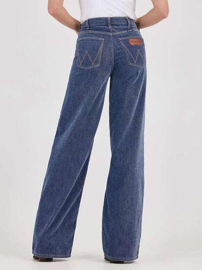 Wrangler Women's Retro Bailey Wide Leg Jean weis-western-wear