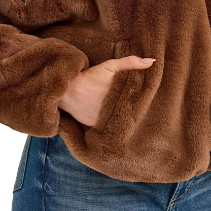 Wrangler Women's Retro® Logo Fur Jacket - Brown