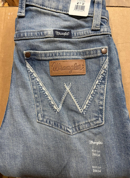 Wrangler Women's Retro Mae Mid Rise Bootcut Jean weis-western-wear