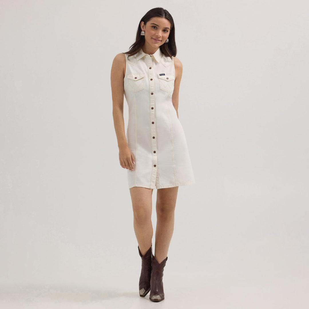 Wrangler Women's Retro Western Vintage Dress Wrangler Women's Retro Western Vintage Dress