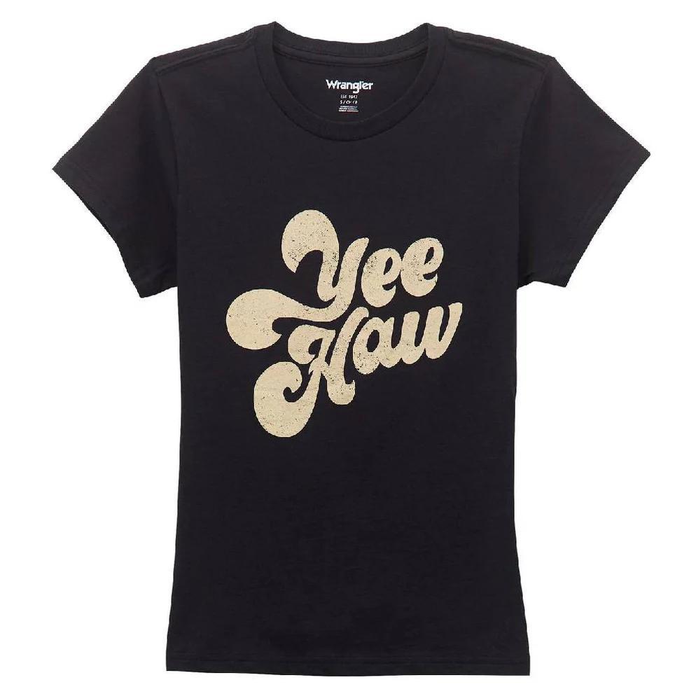 Wrangler Women's Slim Fit Yee Haw Graphic Tee