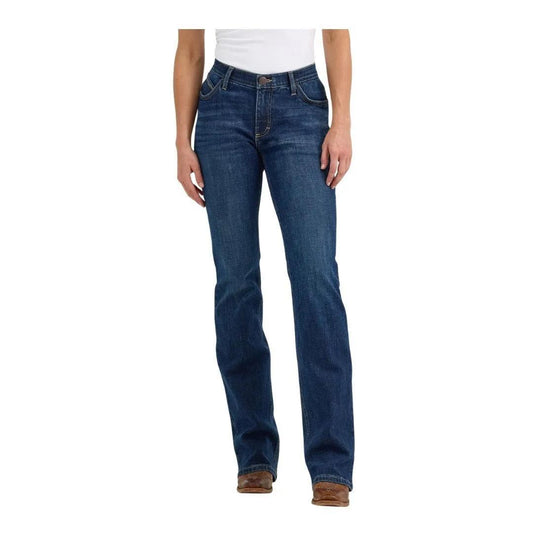 Wrangler Women's Willow Andrea Mid-Rise Ultimate Riding Bootcut Jean weis-western-wear