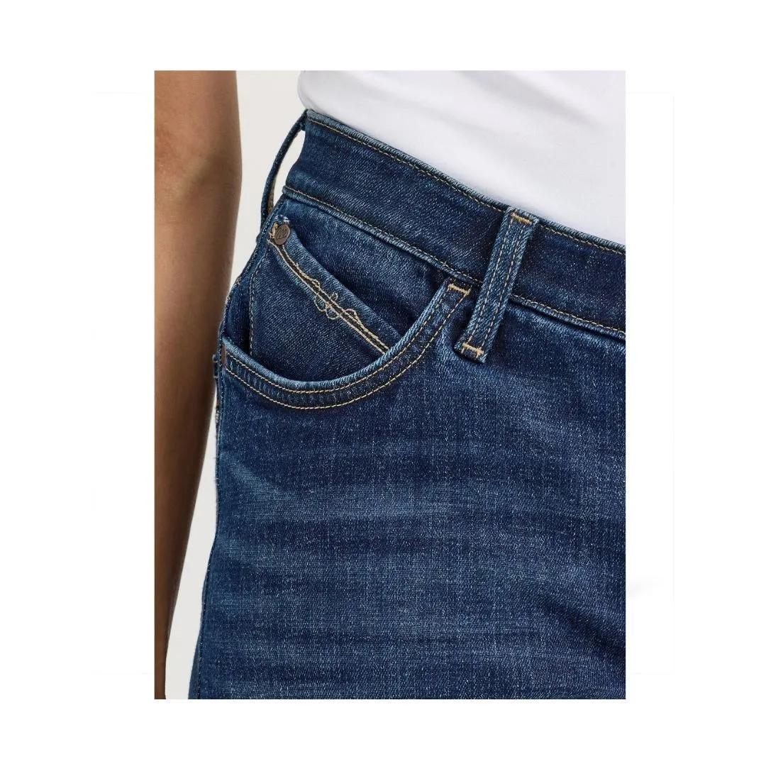 Wrangler Women's Willow Andrea Mid-Rise Ultimate Riding Bootcut Jean weis-western-wear