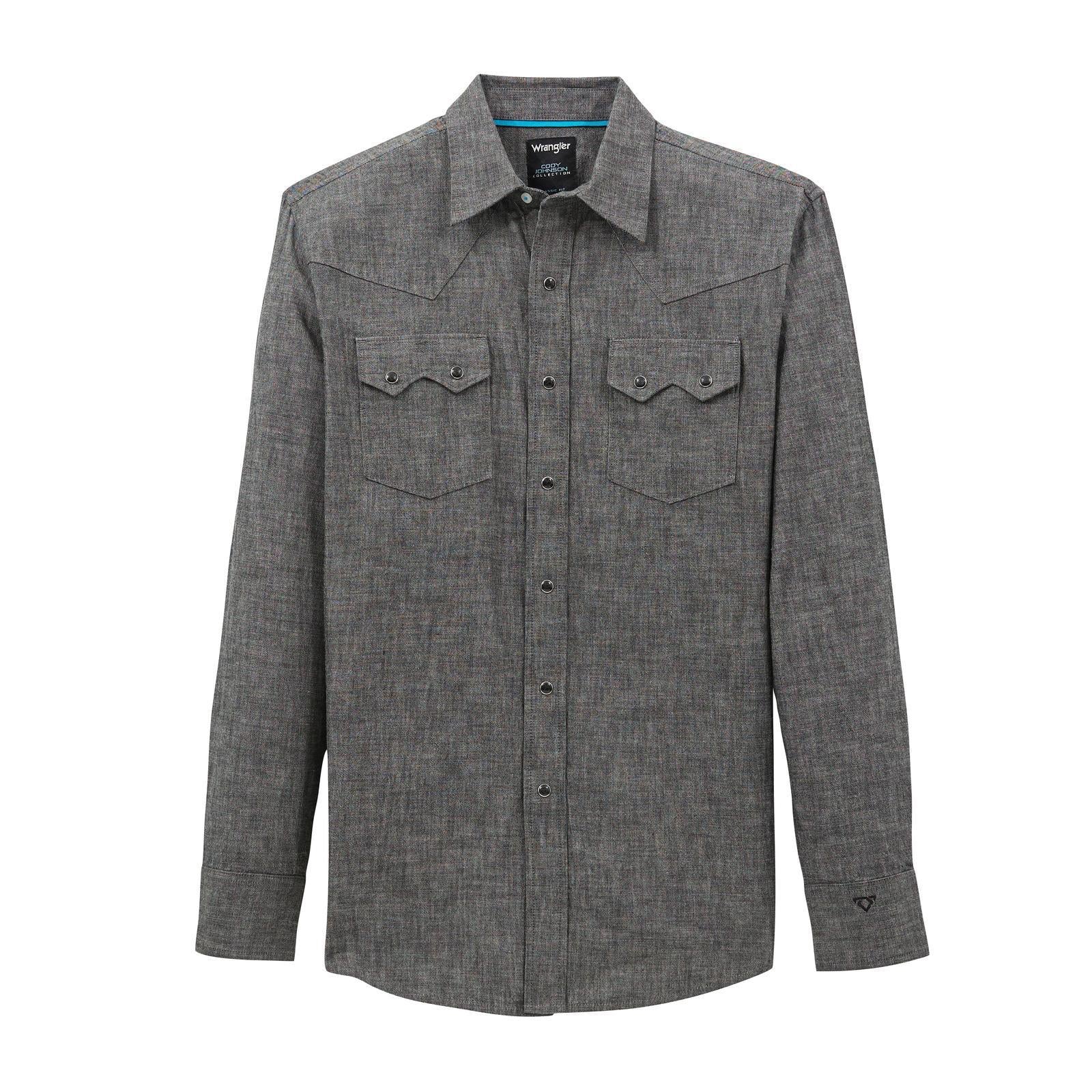 Wrangler® X Cody Johnson Long Sleeve Shirt - Classic Fit - Black