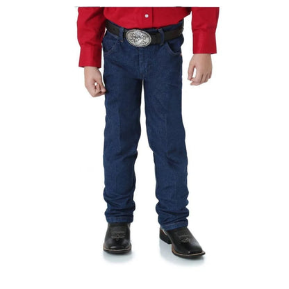 Wrangler Boy's Cowboy Cut Original Fit - Prewashed - Indigo