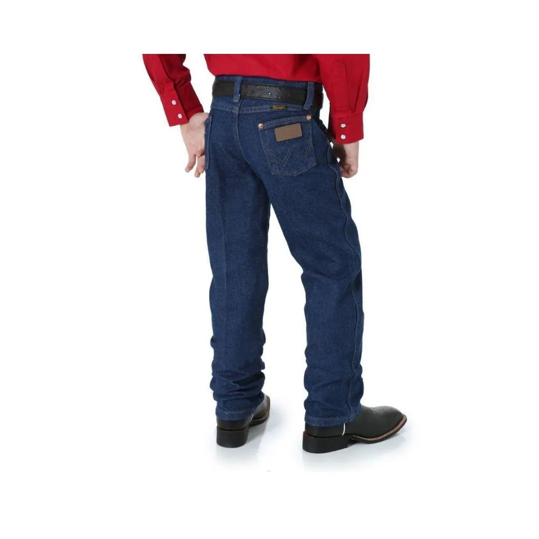 Wrangler Boy's Cowboy Cut Original Fit - Prewashed - Indigo