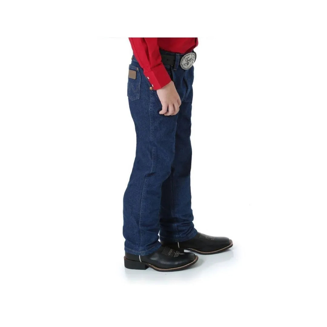 Wrangler Boy's Cowboy Cut Original Fit - Prewashed - Indigo
