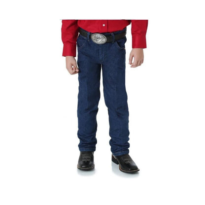 Wrangler Boy's Cowboy Cut Original Fit - Prewashed - Indigo