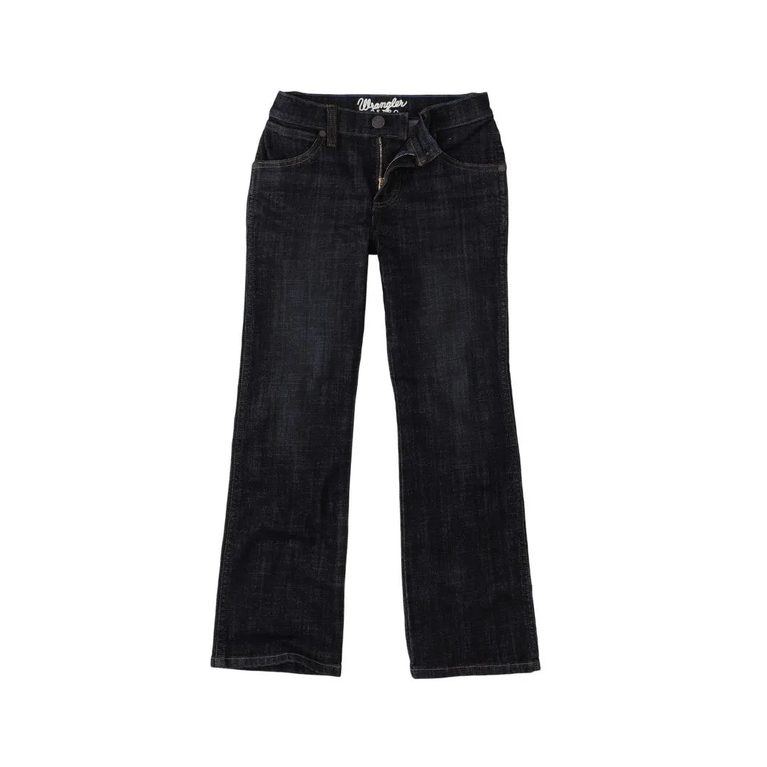 Wrangler Boy’s Jeans Retro Stretch Slim Boot Cut Dax