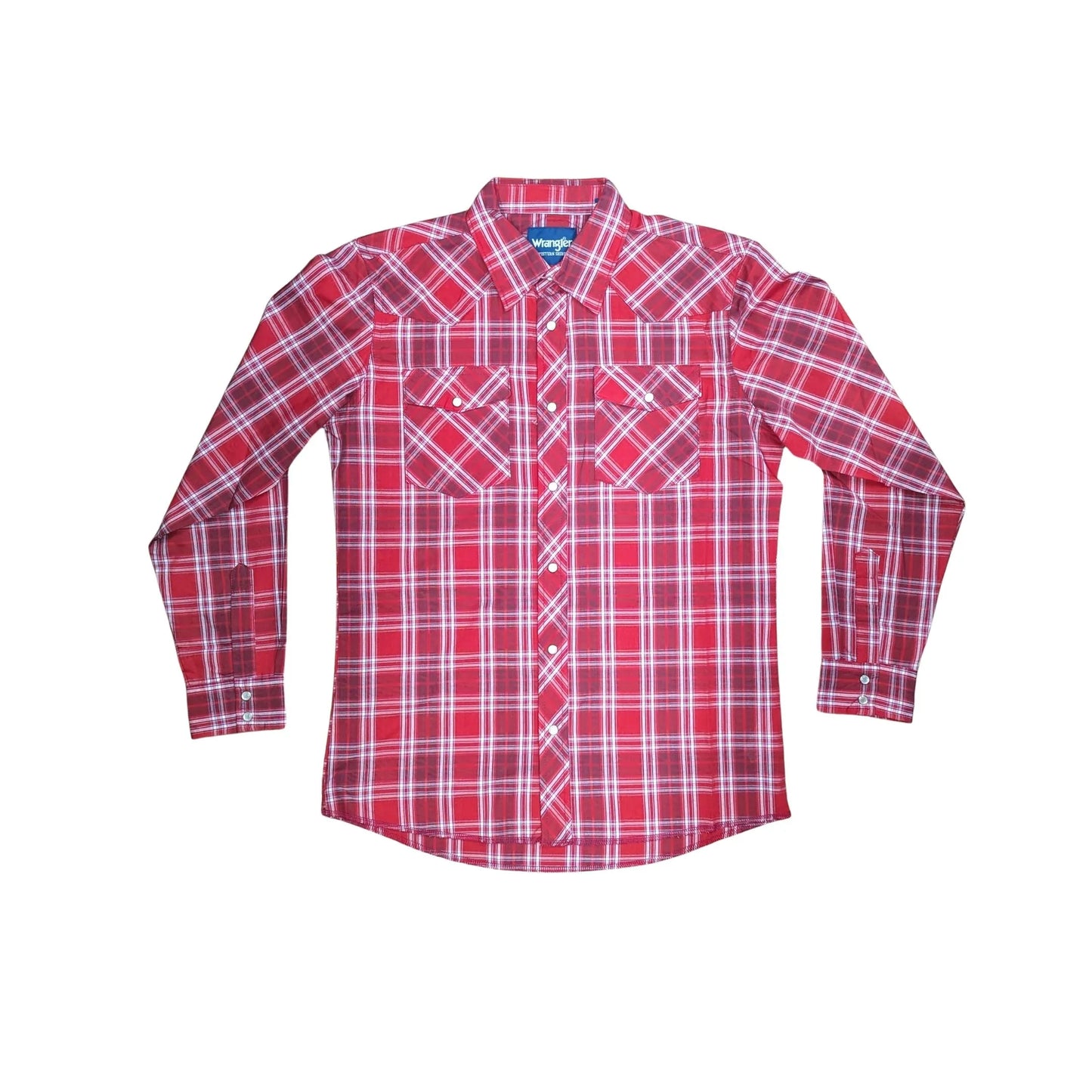 Wrangler Boy's Long Sleeve Dress Western Plaid Shirts - Assorted weis-western-wear