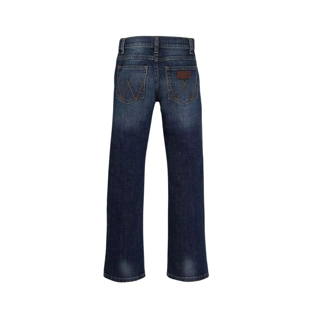 Wrangler Boy's Retro Slim Straight Leg Jeans weis-western-wear