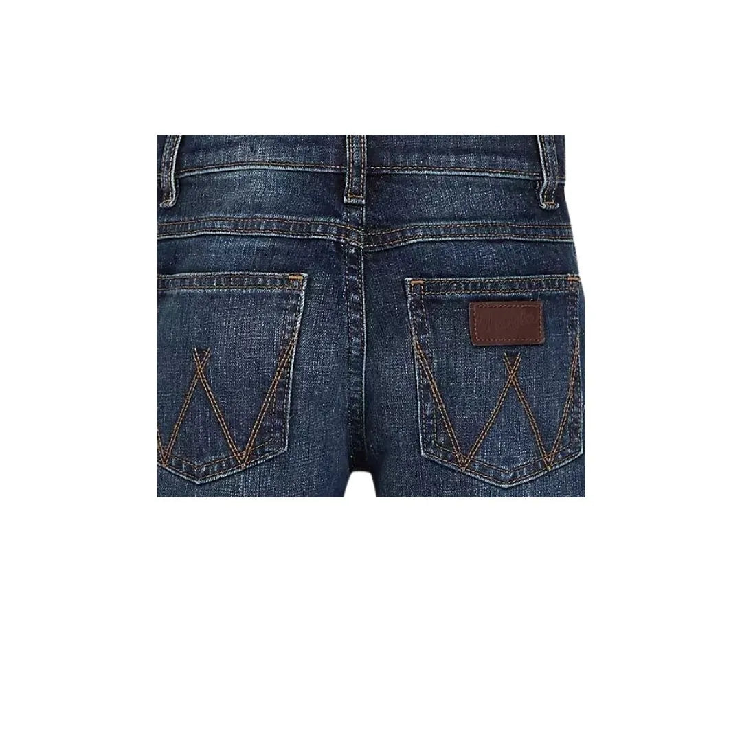 Wrangler Boy's Retro Slim Straight Leg Jeans weis-western-wear