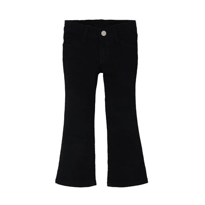 Wrangler Girl's Black Premium Patch Jeans weis-western-wear