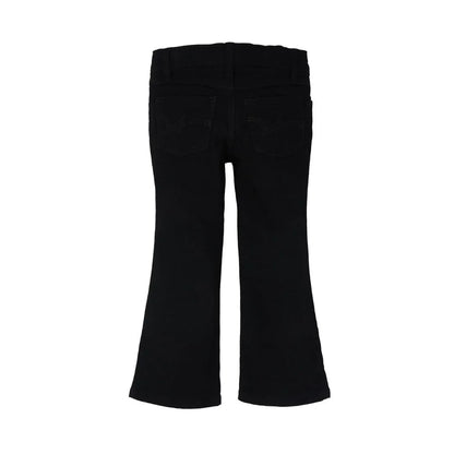 Wrangler Girl's Black Premium Patch Jeans weis-western-wear