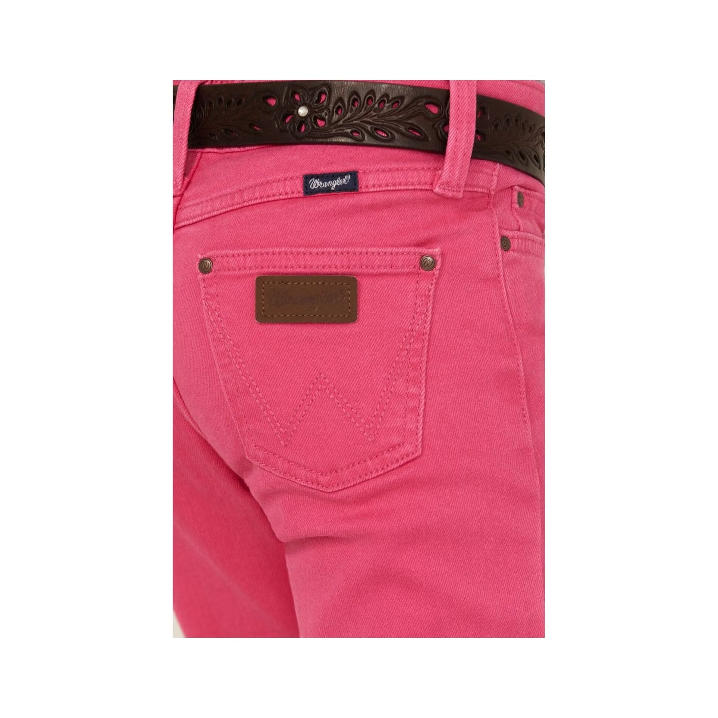 Wrangler Girl's Hot Pink Denim Bootcut Jeans