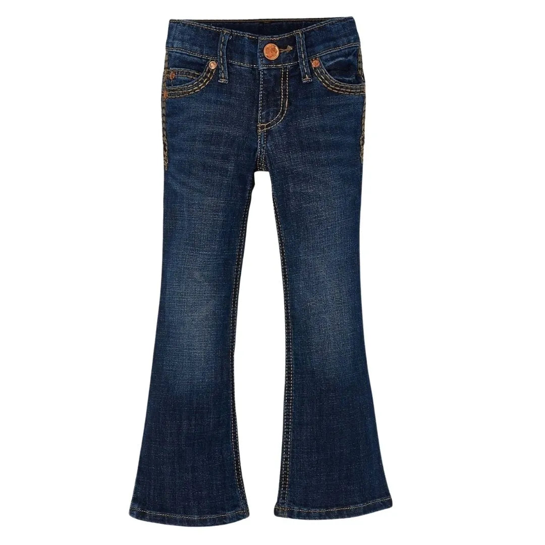 Wrangler Girl's Jeans Premium Patch Low Rise Boot Cut