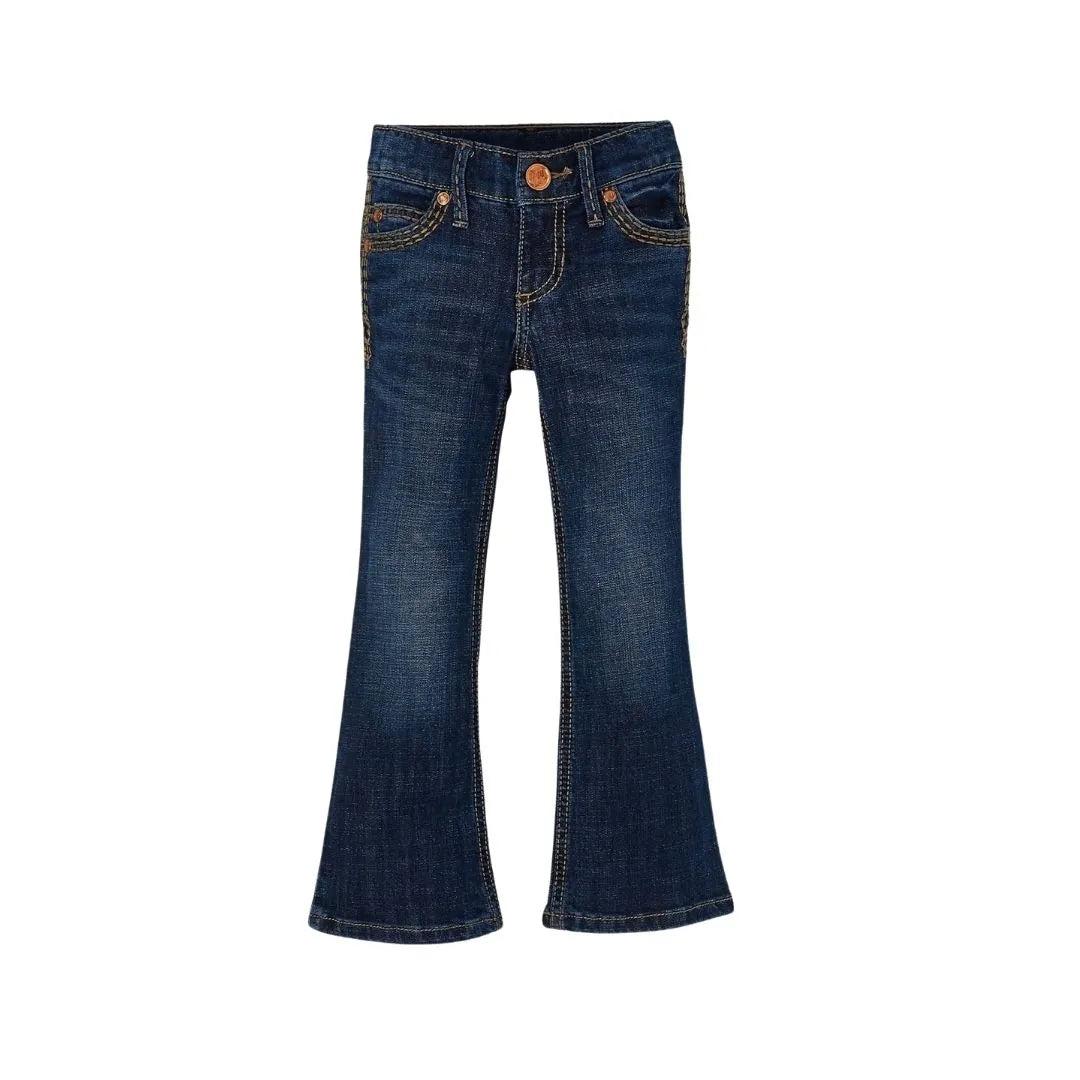 Wrangler Girl's Jeans Premium Patch Low Rise Boot Cut