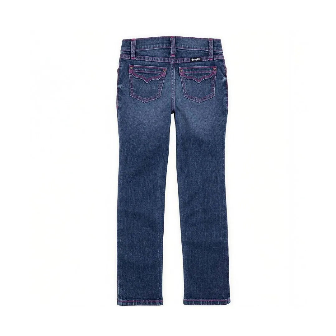 Wrangler Baby Boys Five Pocket Jean, Dark Blue, 0-3 Mo