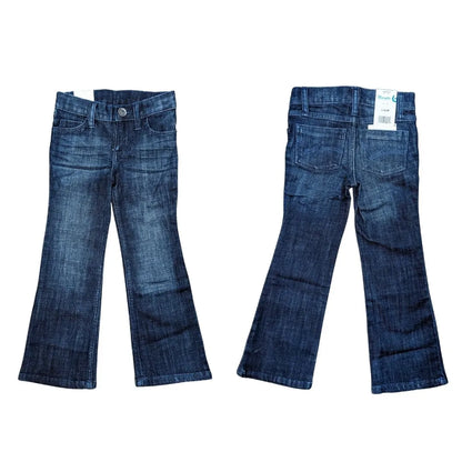 Wrangler Girl’s Premium Patch Low rise Jean - Dark Blue weis-western-wear