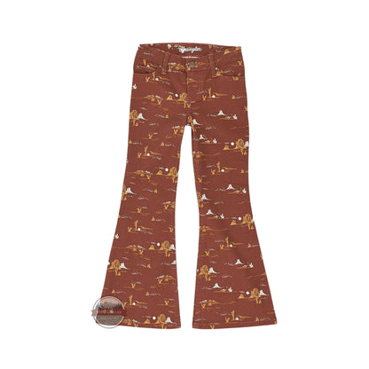 Wrangler Girl's Western Flare- Kid's Girl's Jeans