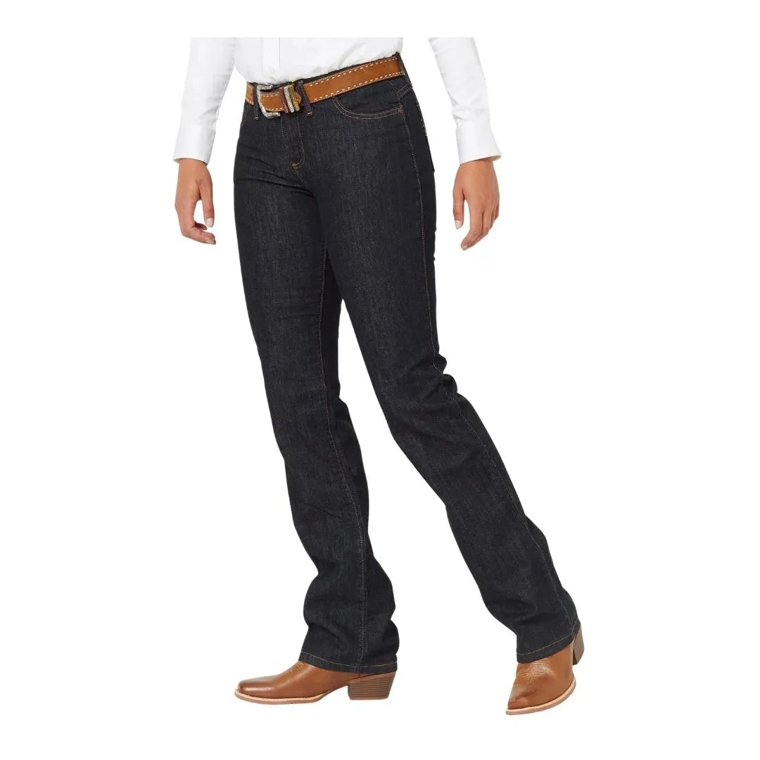 Wrangler Girls Ultimate Riding Q-Baby Jeans - Dark Dynasty weis-western-wear
