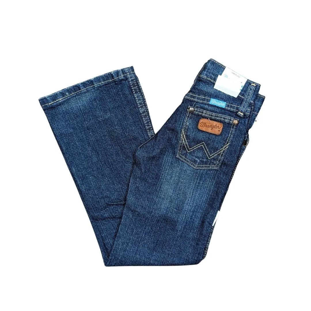 Wrangler Girls Sunshine Day Premium Patch Jean weis-western-wear