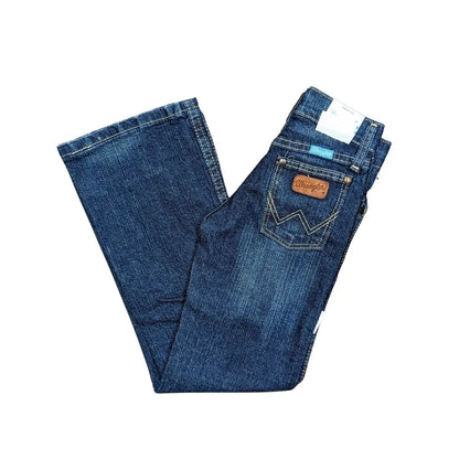 Wrangler Girls Sunshine Day Premium Patch Jean weis-western-wear