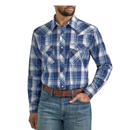 Wrangler Men’s Shirt Western 20X Competition Snaps Advanced Comfort weis-western-wear