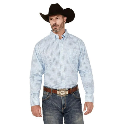 Wrangler Men's Classic Long Sleeve Shirt - Relaxed Fit