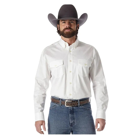 Wrangler Men's Painted Desert Long Sleeve Button Down Lightweight shirt weis-western-wear