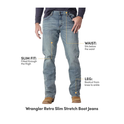 Wrangler Men's Retro Bearcreek Slim Boot